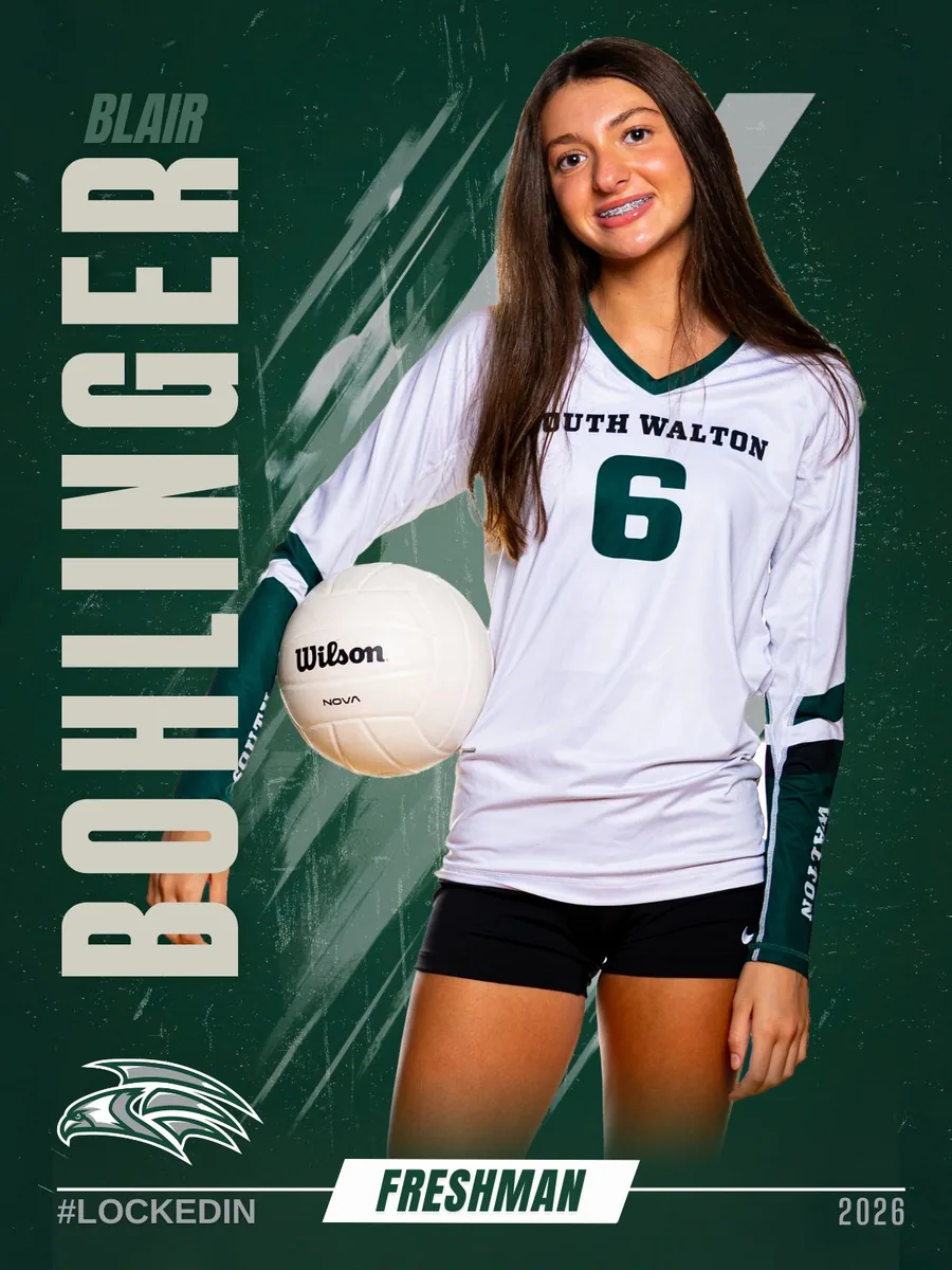 Blair Bohlinger, South Walton Seahawks volleyball Junior Varsity Freshman headshot