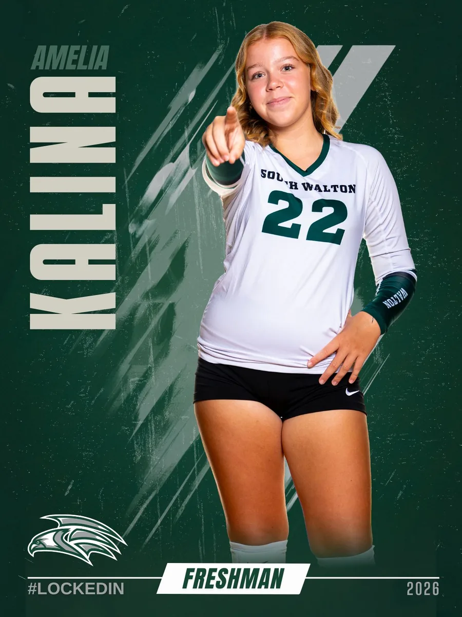 Amelia Kalina, South Walton Seahawks volleyball Junior Varsity Freshman headshot