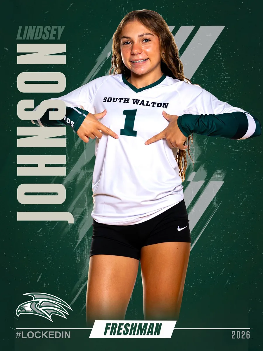 Lindsey Johnson, South Walton Seahawks volleyball Junior Varsity Freshman headshot